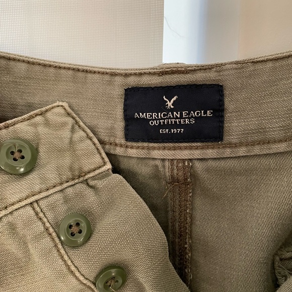 Size M | On-trend green cargo skirt - Picture 4 of 5